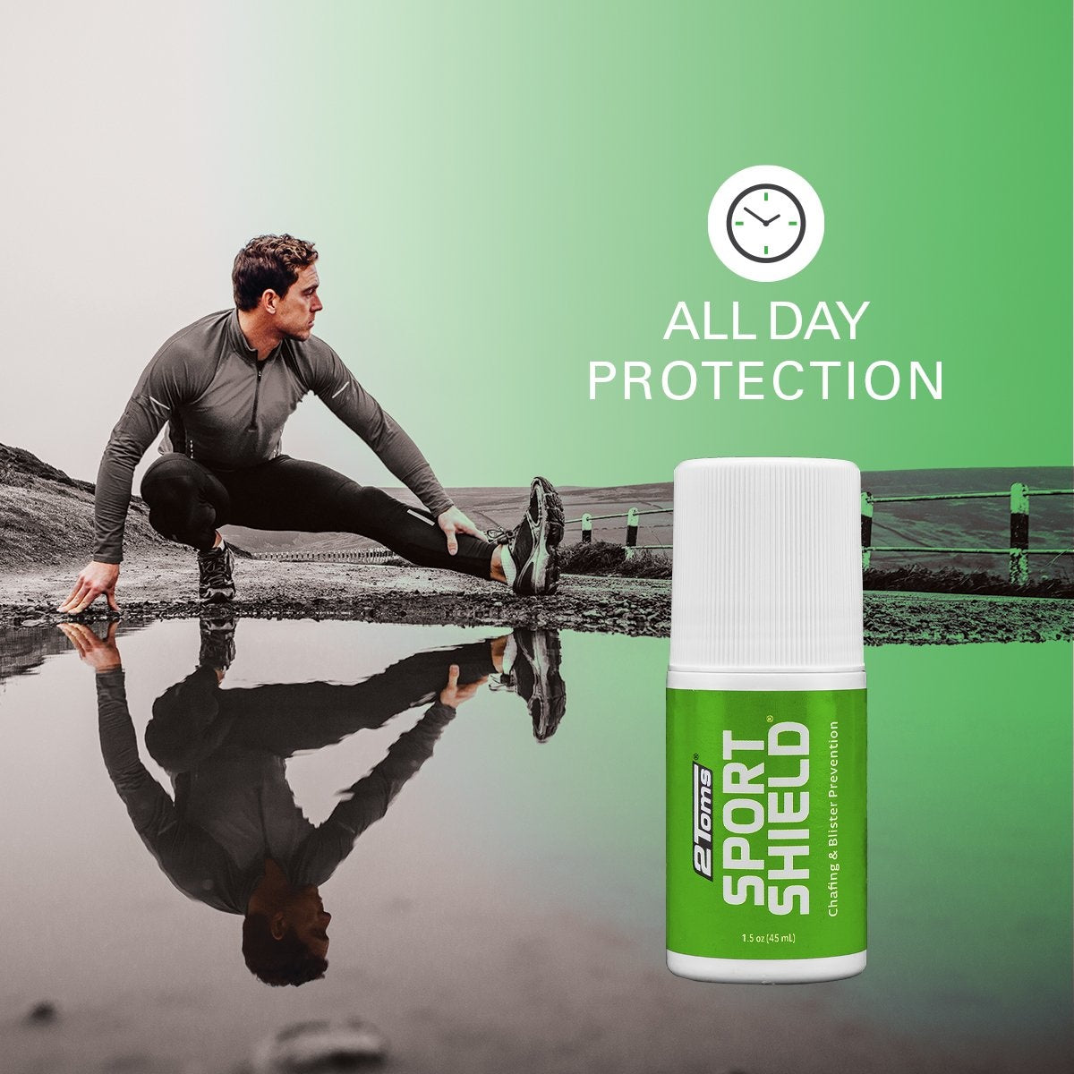 2Toms Sportshield - Anti schuurplekken