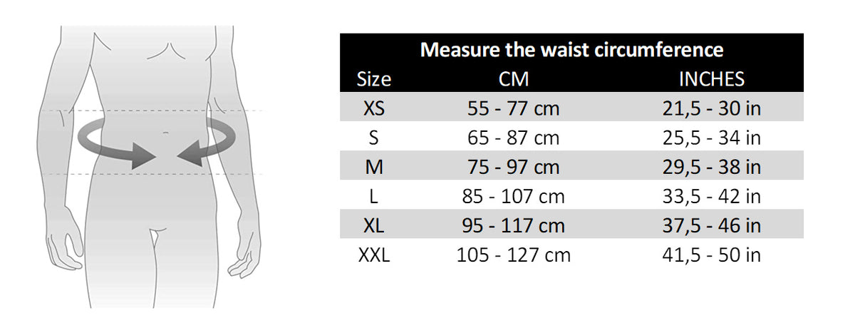 Barbelts Lever belt 10mm Zwart - Powerlift riem