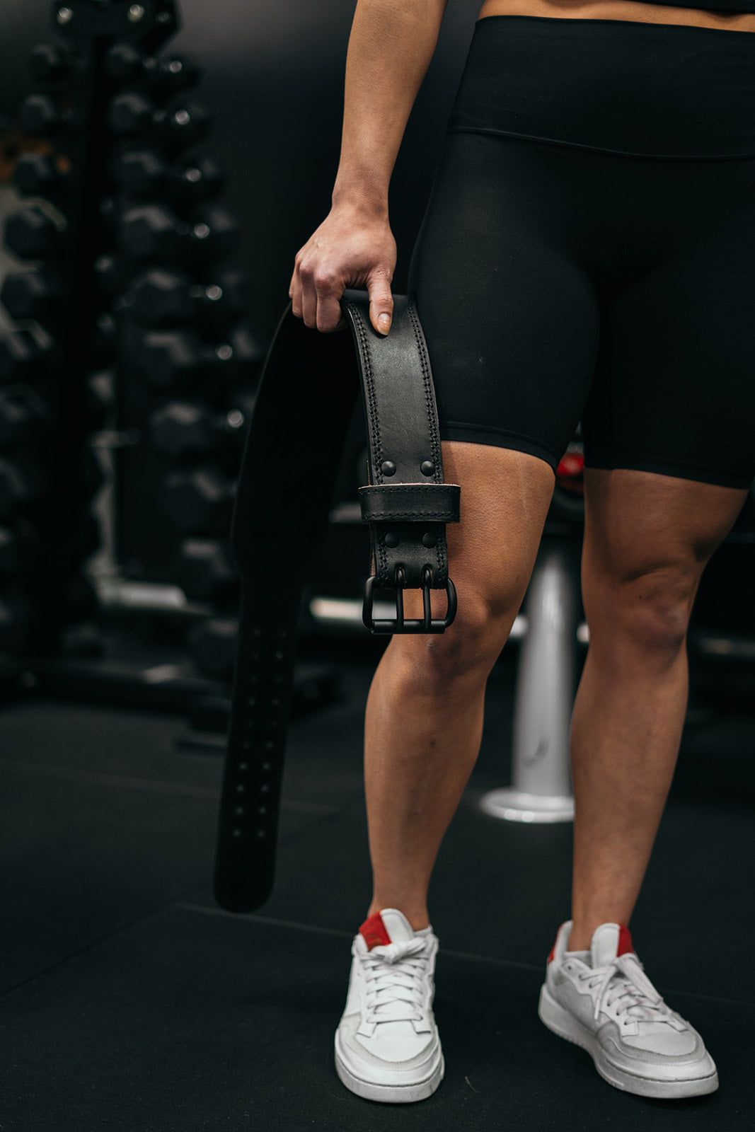 Barbelts Gewichthefriem Onyx - Volledig van leder