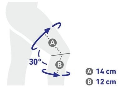 Bauerfeind GenuTrain Kniebrace