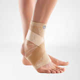 Bauerfeind MalleoTrain S open heel Enkelbrace - natuur