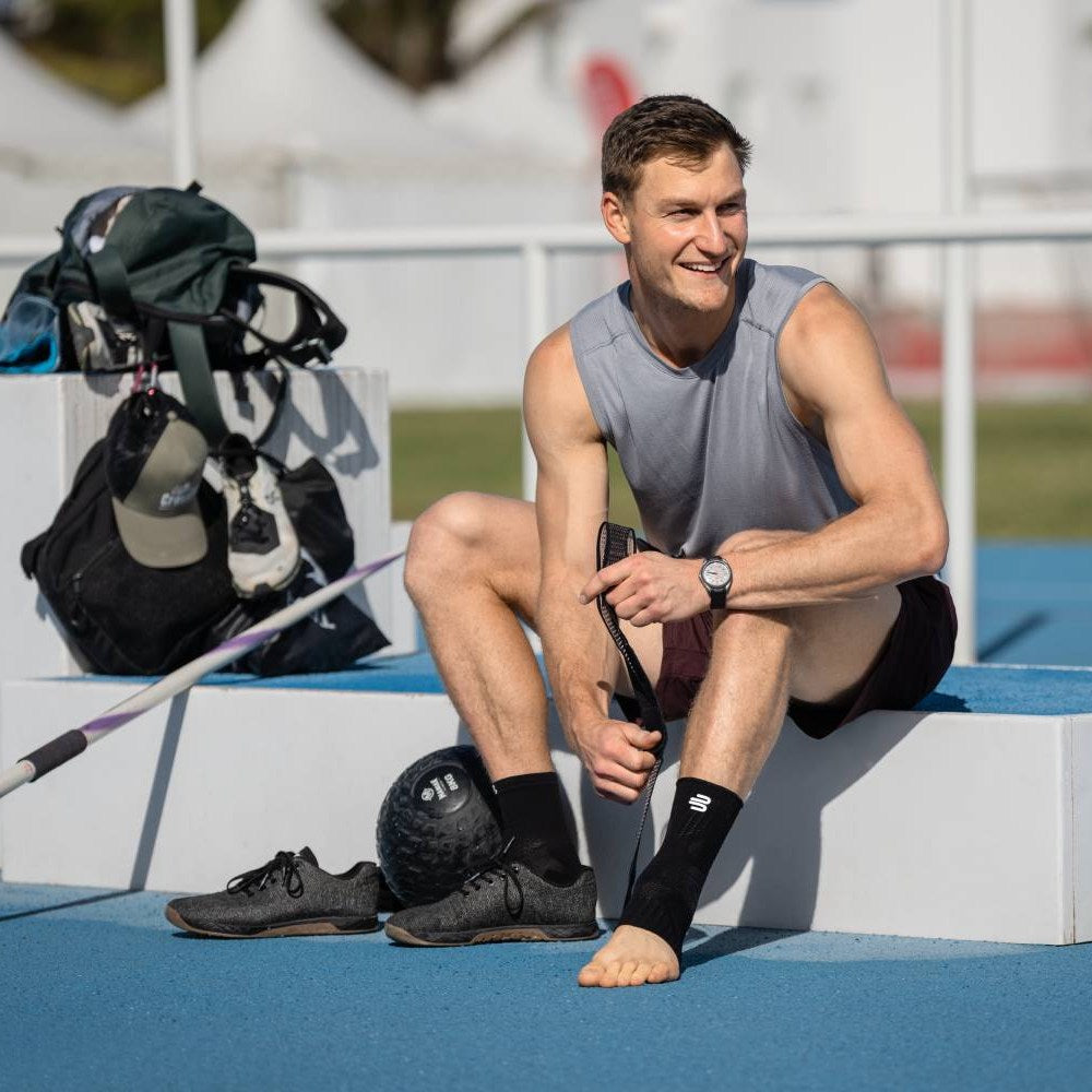 Bauerfeind Sports Ankle Support Enkelbrace - all black