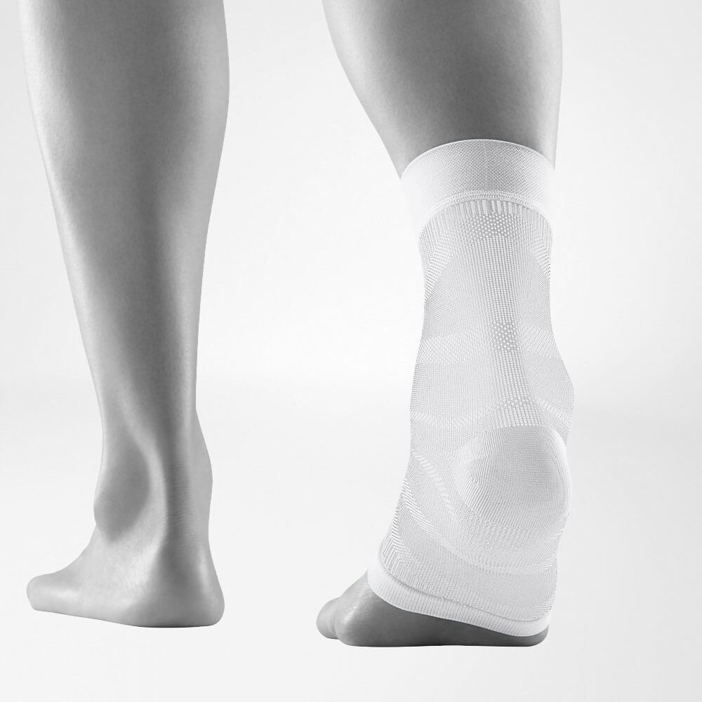 Bauerfeind Sports Compression Ankle Support Enkelbandage - wit