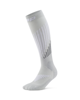 CEP Core Run Merino Compressiekousen 3.0 - grijs/wit