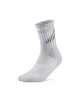 CEP Core Run Merino Mid Cut Sokken 3.0 - grijs/wit