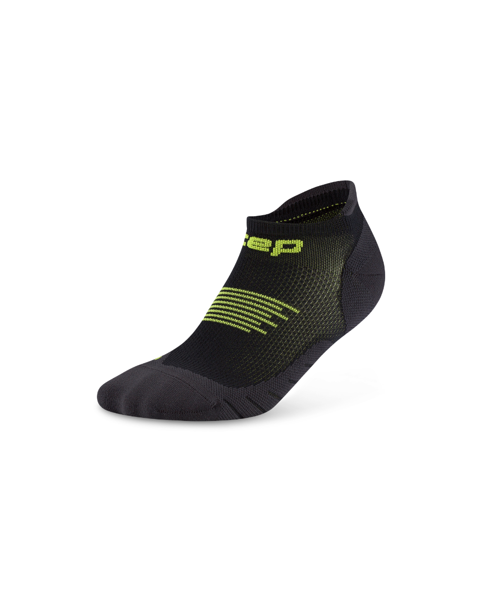 CEP Core Run No Show Sokken 5.0 - zwart/lime