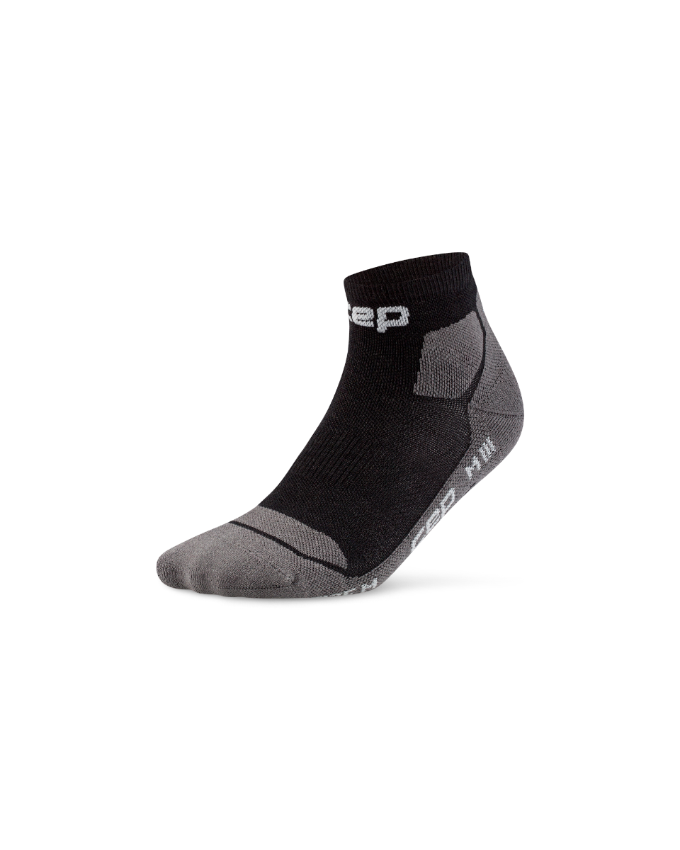 CEP Hiking Light Cushion Low Cut Wandelsokken - zwart/grijs
