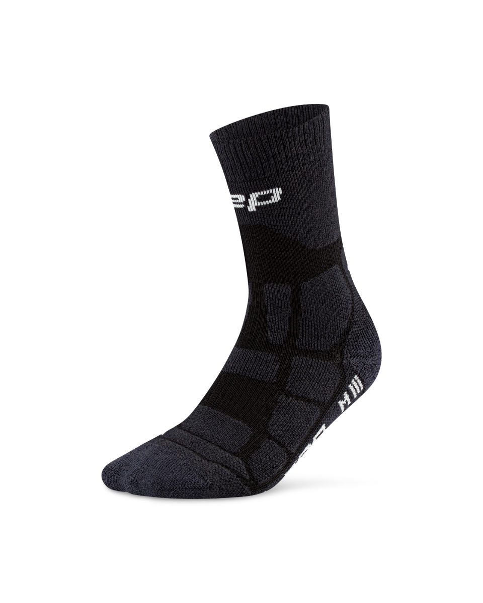 CEP Hiking Max Cushion Mid Cut Wandelsokken 2.0 - zwart