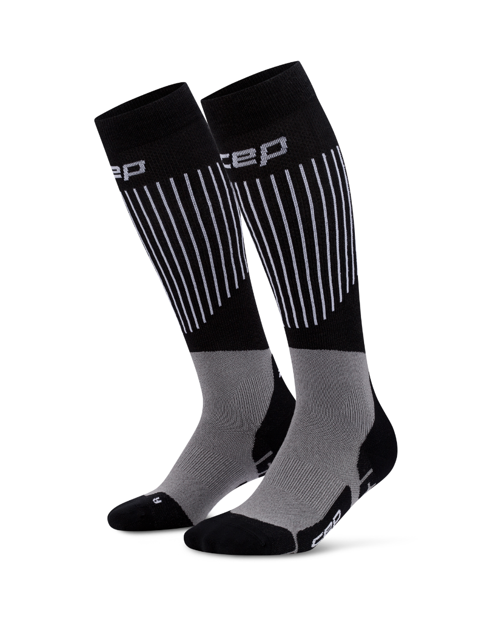 CEP Ski Ultralight Skisokken 3.0 - zwart/grijs