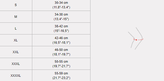 Reh4Classic kniebrace met instelbare scharnieren
