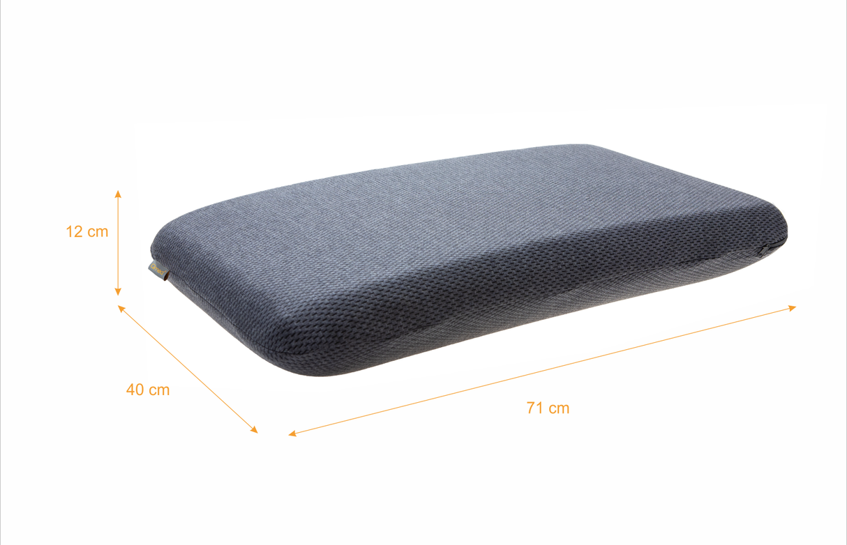 Qmed Ergonomisch Bamboe Memory Foam hoofdkussen