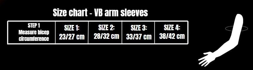 VB Ultra Arm sleeves - Zwart