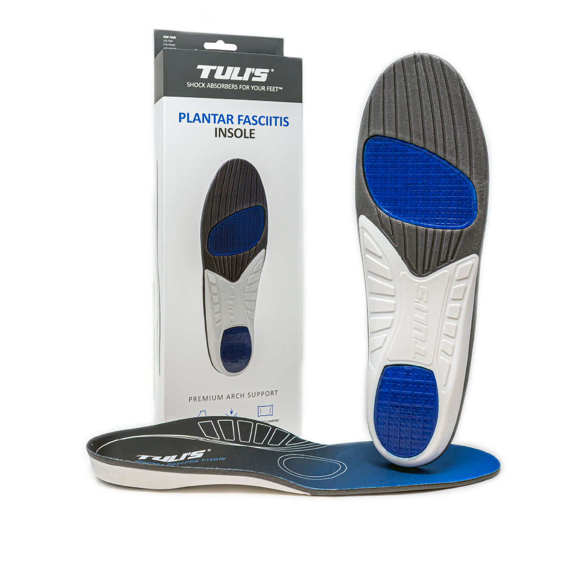Tuli's Peesplaatontsteking steunzolen / Plantar Fascia