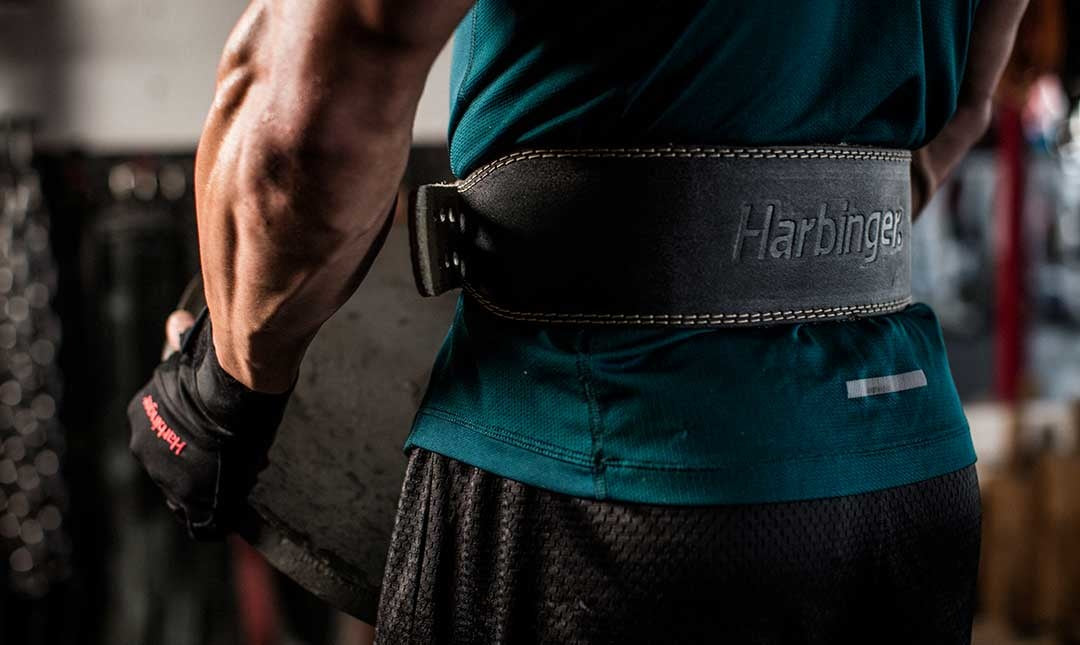 Harbinger Gewichthefriem met padded leer 10cm