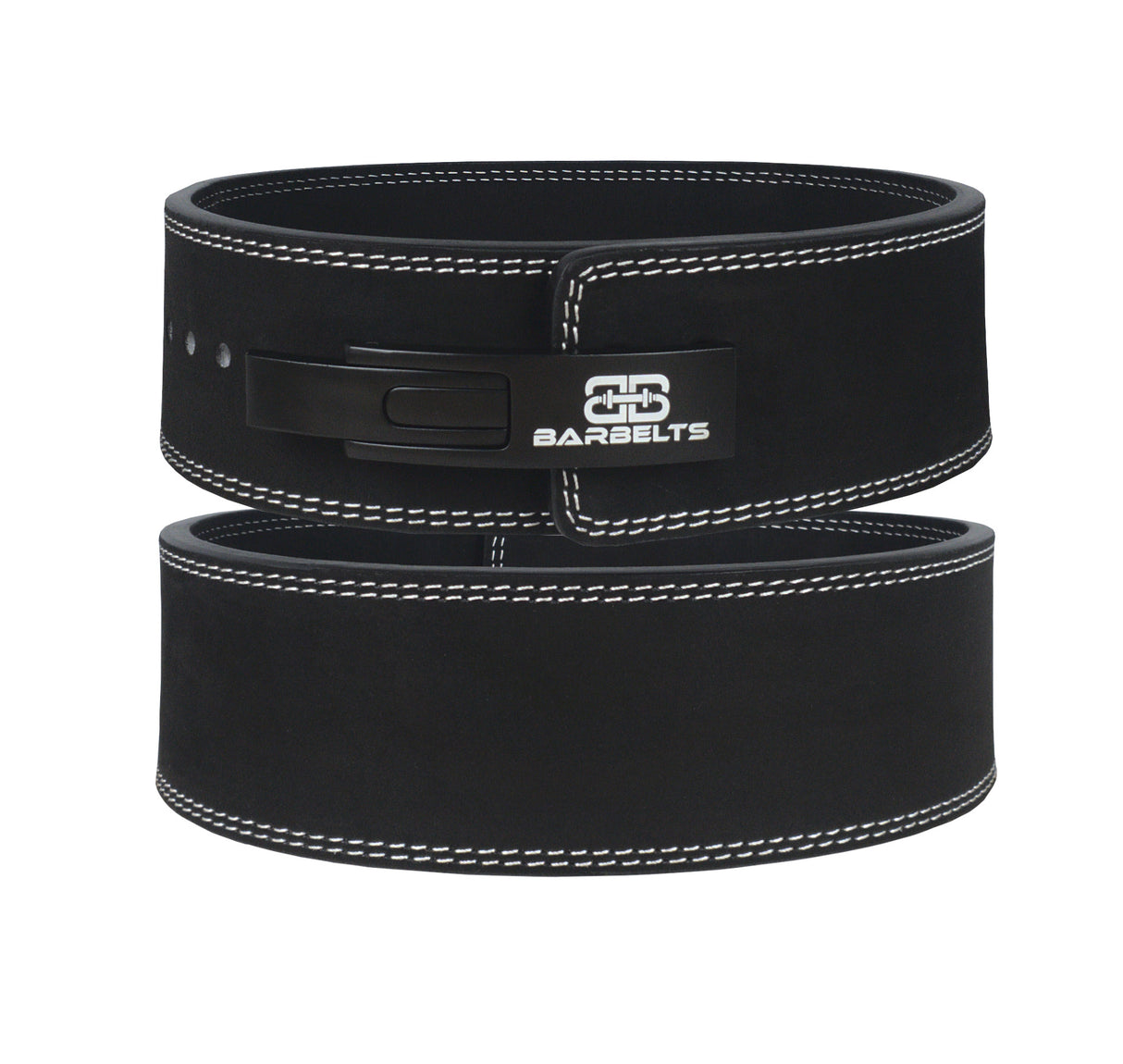 Barbelts Lever belt 10mm Zwart - Powerlift riem