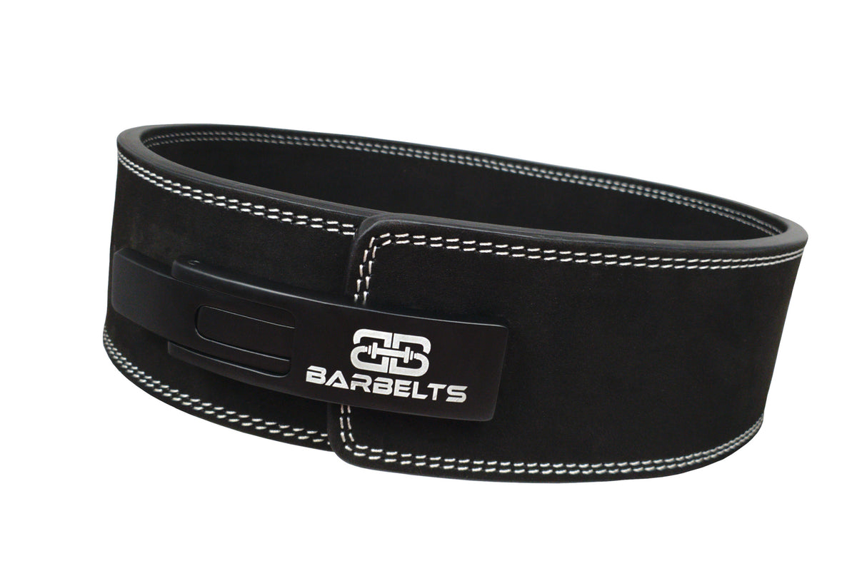 Barbelts Lever belt 10mm Zwart - Powerlift riem