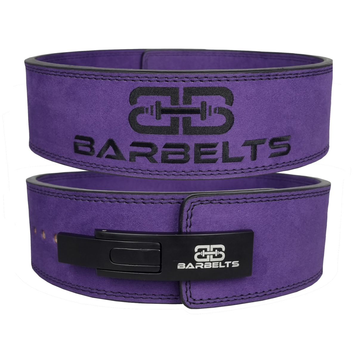Barbelts Lever belt 10mm Purple - Powerlift riem