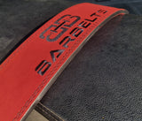 Barbelts Lever belt 10mm Red - Powerlift riem