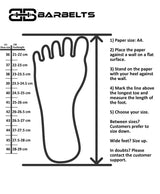 Barbelts lifting shoes - zwart