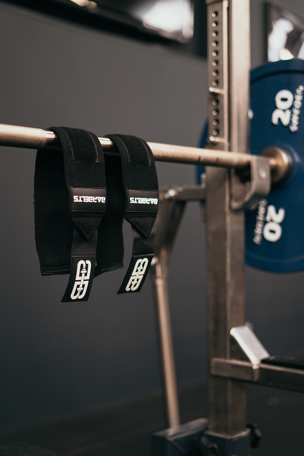 Barbelts Wrist wraps - zwart - 50cm