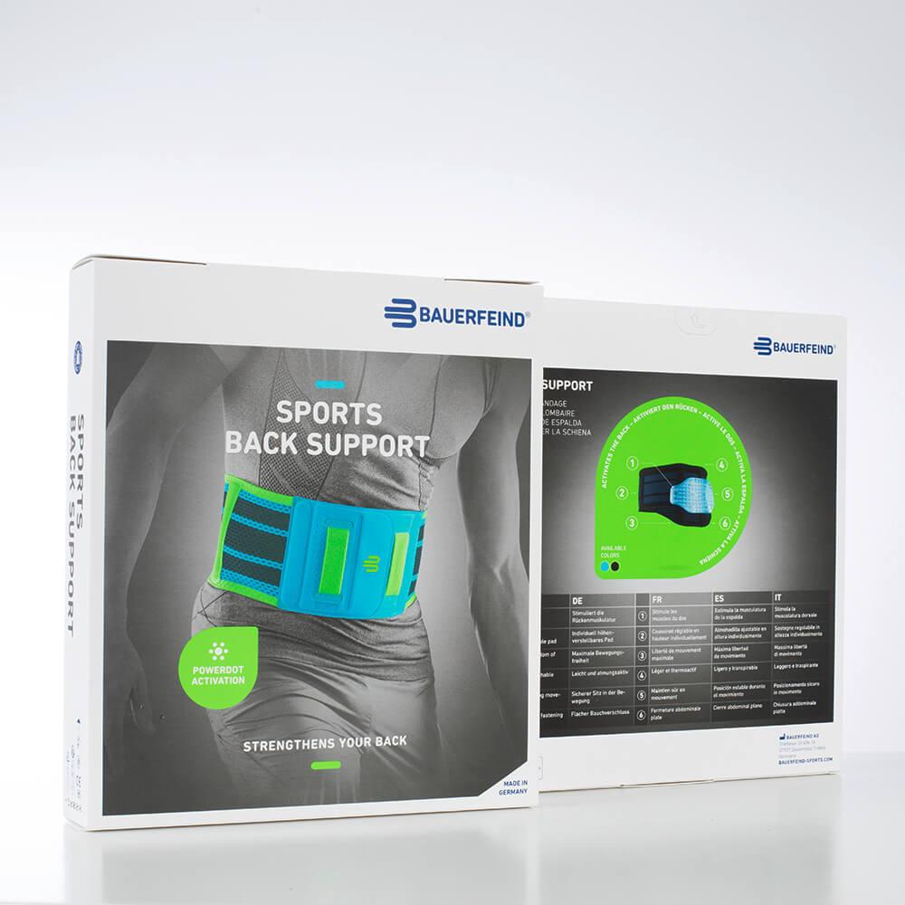 Bauerfeind Sports Back Support Rugbrace - rivera