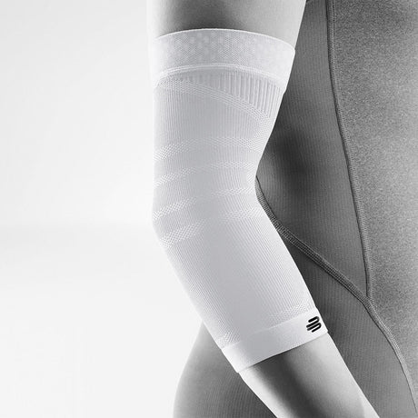 Bauerfeind Sports Compression Elbow Support Elleboogsleeve - wit