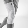 Bauerfeind Sports Knee Support Kniebrace - all white