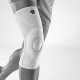 Bauerfeind Sports Knee Support Kniebrace - all white