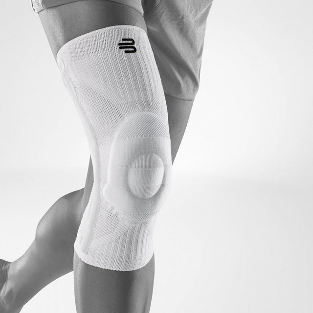 Bauerfeind Sports Knee Support Kniebrace - all white