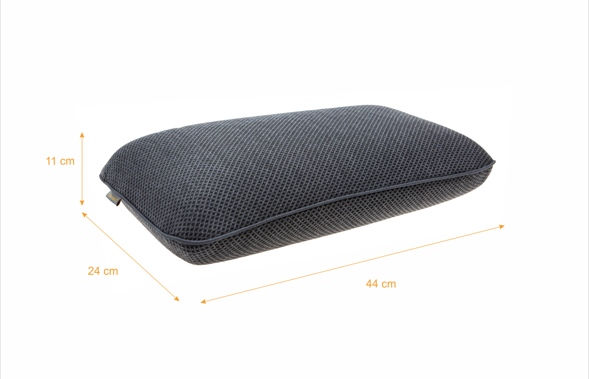 Qmed Bamboe Camp & Reis kussen - memory foam