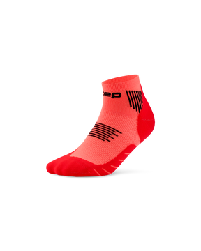 CEP Core Run Low Cut Sokken 5.0 - neon koraal