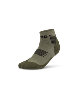 CEP Core Run Low Cut Sokken 5.0 - olijfgroen