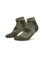 CEP Core Run Low Cut Sokken 5.0 - olijfgroen