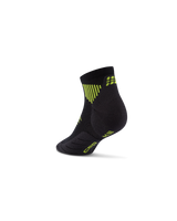 CEP Core Run Low Cut Sokken 5.0 - zwart/lime