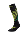 CEP Core Run Merino Compressiekousen 3.0 - zwart/lime