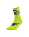 CEP Core Run Merino Mid Cut Sokken 3.0 - lime/blauw