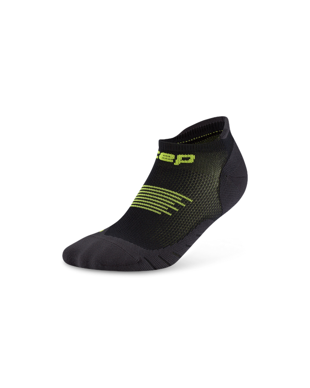CEP Core Run No Show Sokken 5.0 - zwart/lime