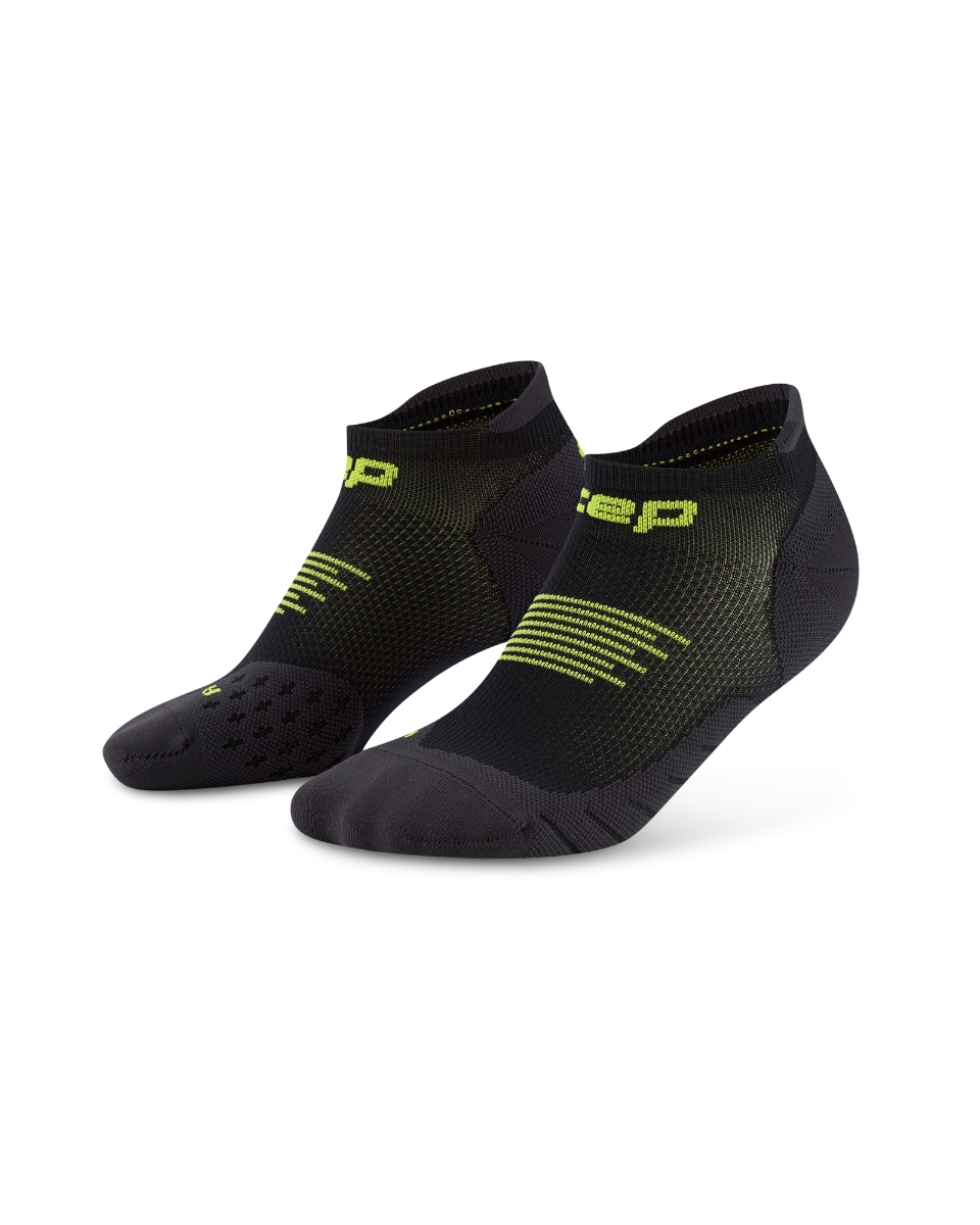 CEP Core Run No Show Sokken 5.0 - zwart/lime