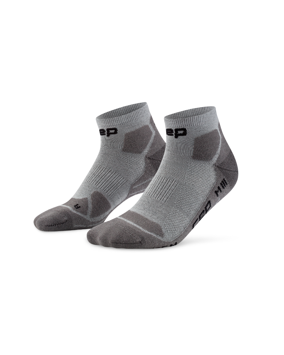 CEP Hiking Light Cushion Low Cut Wandelsokken - grijs/donkergrijs
