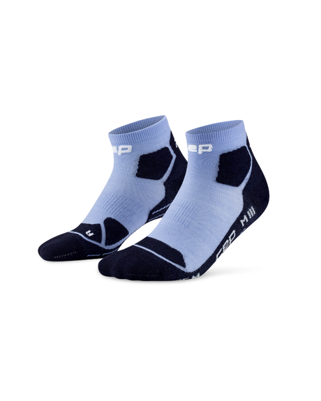 CEP Hiking Light Cushion Low Cut Wandelsokken - lichtblauw/donkerblauw