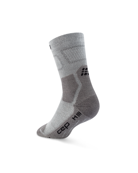 CEP Hiking Light Cushion Mid Cut Wandelsokken - grijs/donkergrijs