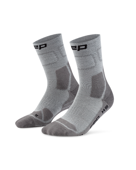 CEP Hiking Light Cushion Mid Cut Wandelsokken - grijs/donkergrijs