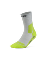 CEP Hiking Light Cushion Mid Cut Wandelsokken - grijs/lime