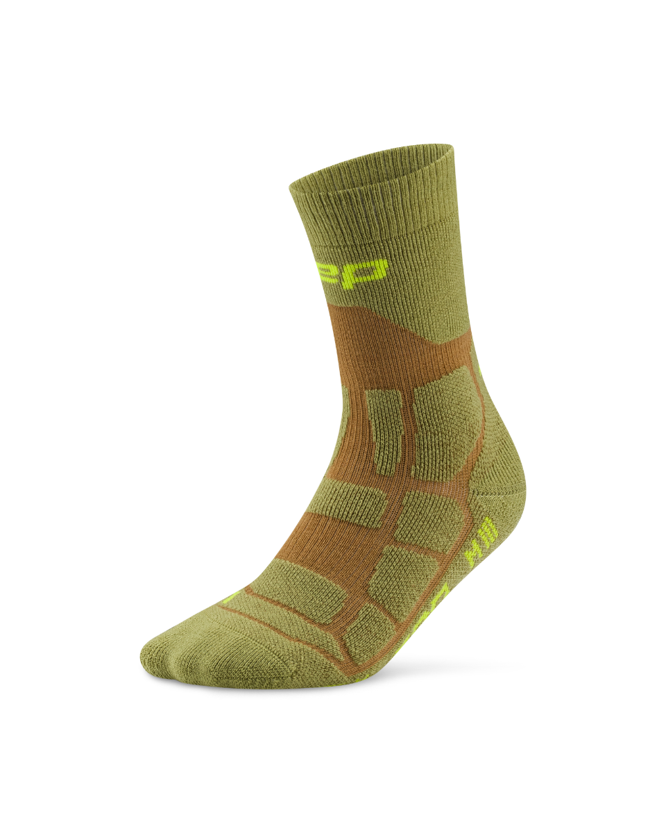 CEP Hiking Max Cushion Mid Cut Wandelsokken 2.0 - olijf/bruin