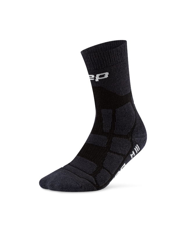 CEP Hiking Max Cushion Mid Cut Wandelsokken 2.0 - zwart