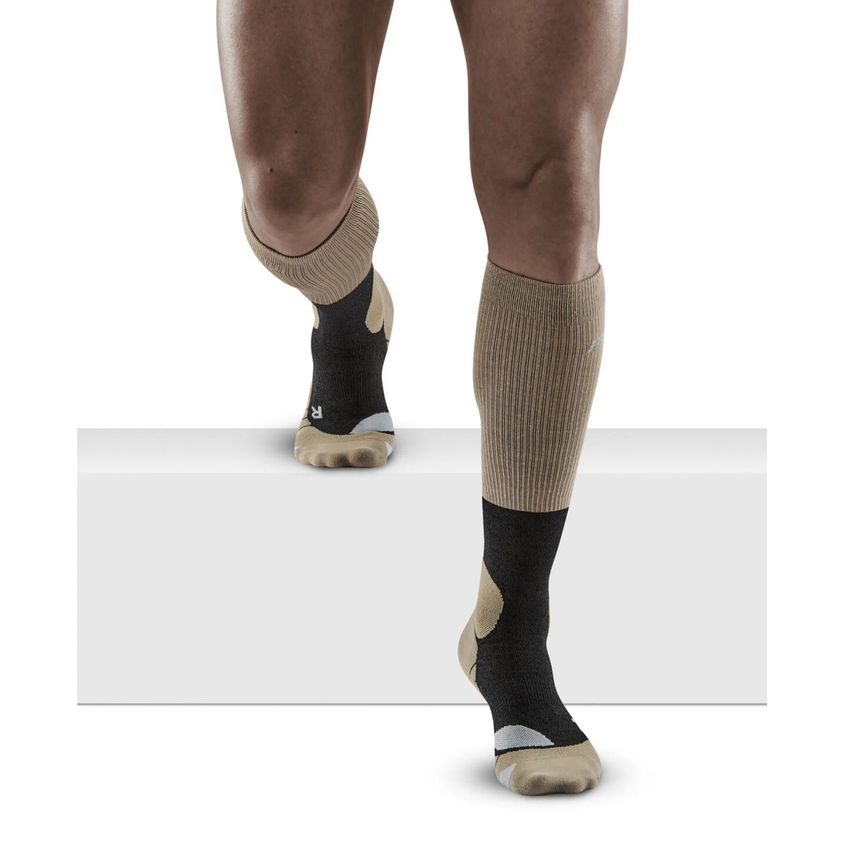 CEP Hiking Merino Compressiekousen - Sand