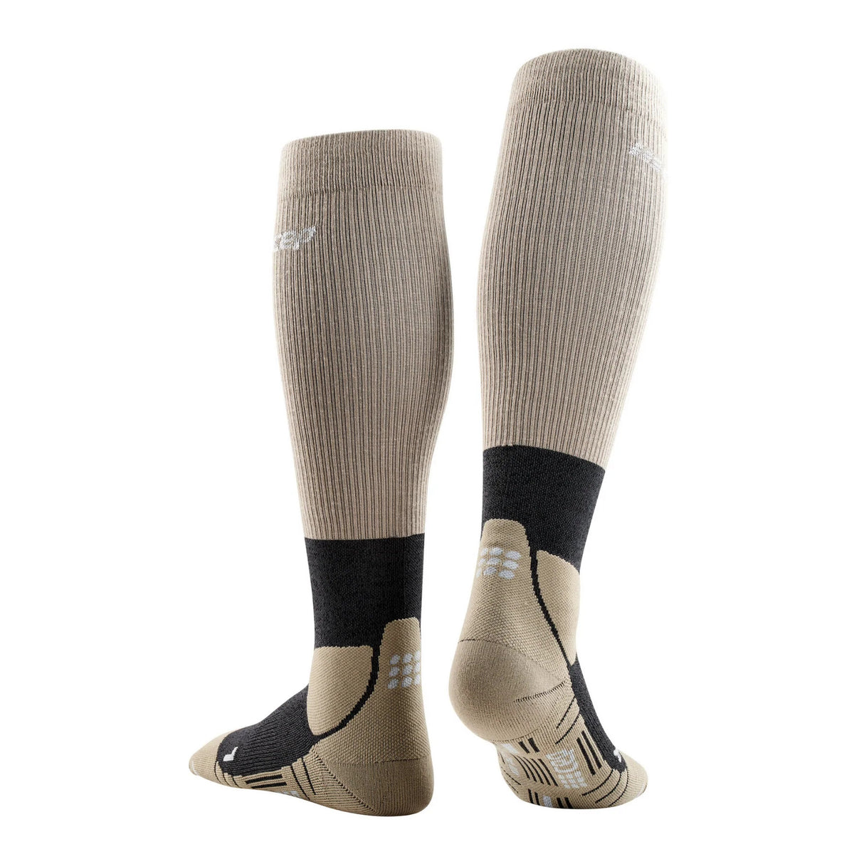 CEP Hiking Merino Compressiekousen - Sand