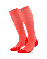 CEP Pro Run Reflective Compressiekousen 3.0 - neon koraal