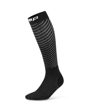 CEP Pro Run Reflective Compressiekousen 3.0 - zwart