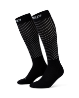 CEP Pro Run Reflective Compressiekousen 3.0 - zwart